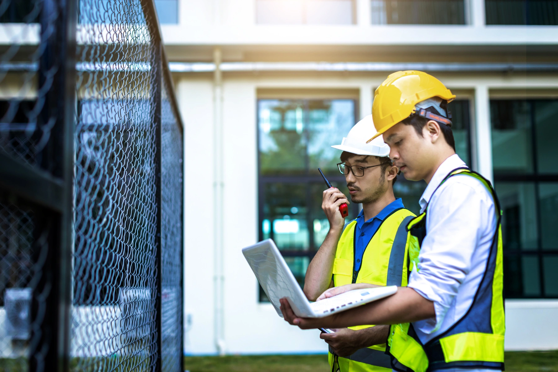 Electrical engineer working in control room. Electrical engineer (2)