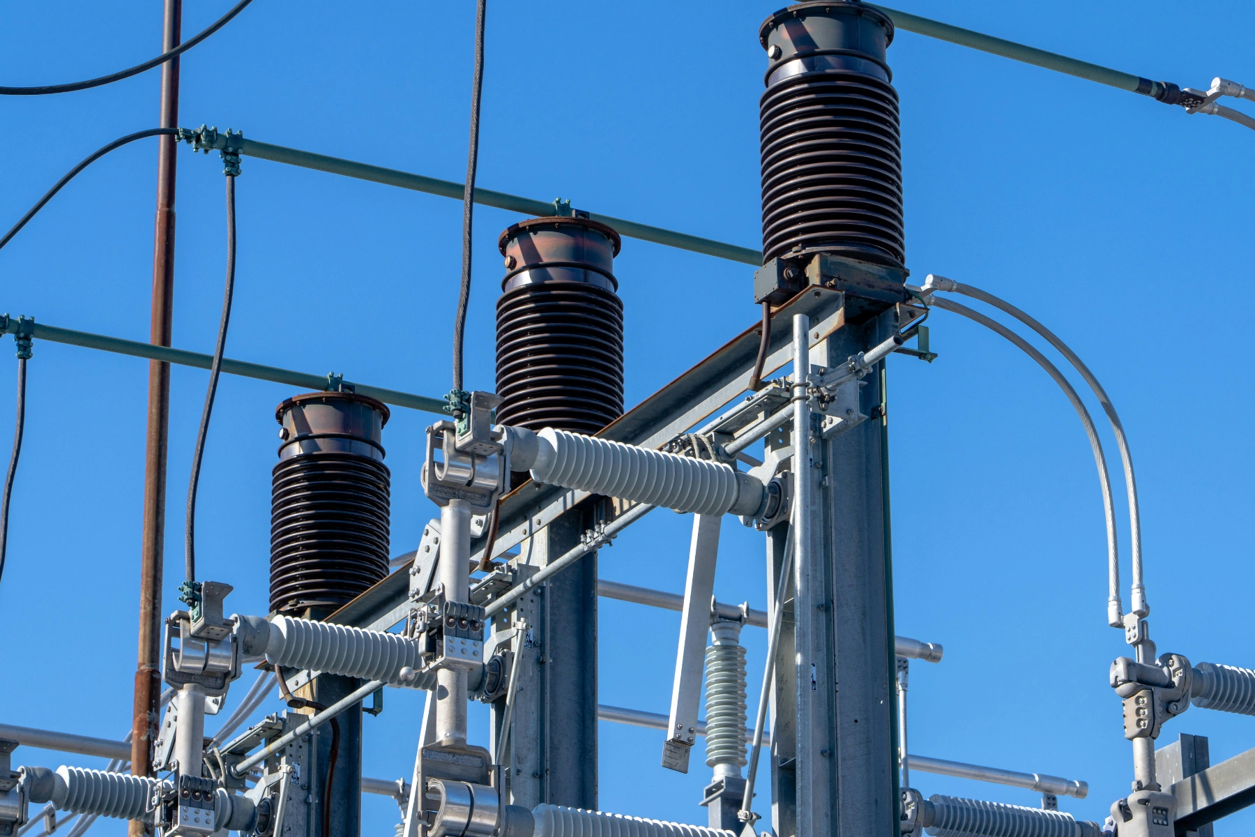 High Voltage Electrical Substation in Somerville